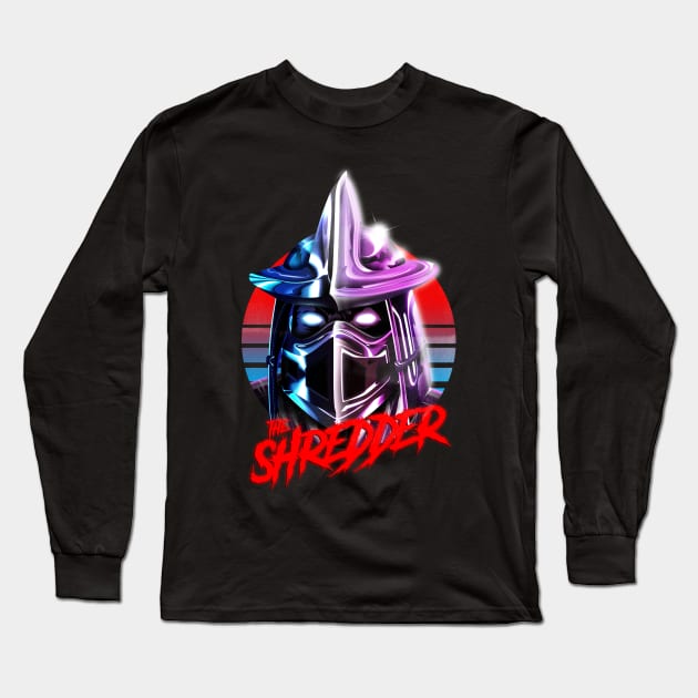 The Shredder Long Sleeve T-Shirt by geeeeeeeeeeeek